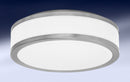 BSC155SI Flush Mount Ceiling Light 15.5" | Brushed Steel | Azure Collection | HSD Wholesale