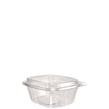 Load image into Gallery viewer, Clearpac Safeseal Tamper-resistant/evident Containers, Domed Lid, 16 Oz, 4.9 X 2.9 X 5.5, Clear, Plastic, 100/bag, 2 Bags/ct