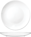 Torino™ Coupe Plate (European White), microwave & dishwasher safe, lead free ceramic, case of 24
