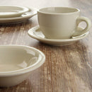 Valencia™ Stoneware Dinner Plate 10-1/2", Narrow Rim, microwave & dishwasher safe, lead free ceramic, case of 12