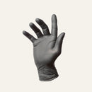 Small: First Glove 3.5 Mil Black Nitrile Disposable Exam Gloves, Powder-Free/Latex-Free - Case of 1,000 gloves