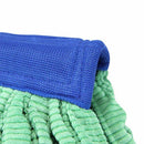 Hospeco™ Microfiber Tube Mop w/ Mesh Headband, 14 oz, Green, 1/ea - 12 ea/cs