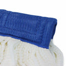 Hospeco™ Microfiber Tube Mop w/ Mesh Headband, 14 oz, White, 1/ea - 12 ea/cs