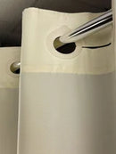 Poly 300 Hotel Shower Curtain 72"W x 77"L White – Plain | HSD Wholesale