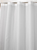 Nylon Hotel Shower Curtain 72"W x 74"L White | HSD Wholesale