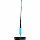 Front view of Impact Mopster 2.0 bucketless spray mop with black mop frame