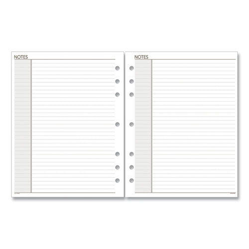 AT-A-GLANCE® wholesale. Lined Notes Pages, 8.5 X 5.5, White, 30-pack. HSD Wholesale: Janitorial Supplies, Breakroom Supplies, Office Supplies.