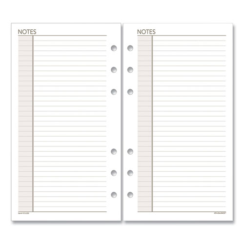 AT-A-GLANCE® wholesale. Lined Notes Pages, 6.75 X 3.75, White, 30-pack. HSD Wholesale: Janitorial Supplies, Breakroom Supplies, Office Supplies.