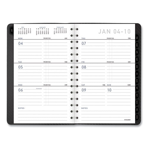 AT-A-GLANCE® wholesale. Contemporary Weekly-monthly Planner, Block, 8.5 X 5.5, Graphite Cover, 2021. HSD Wholesale: Janitorial Supplies, Breakroom Supplies, Office Supplies.