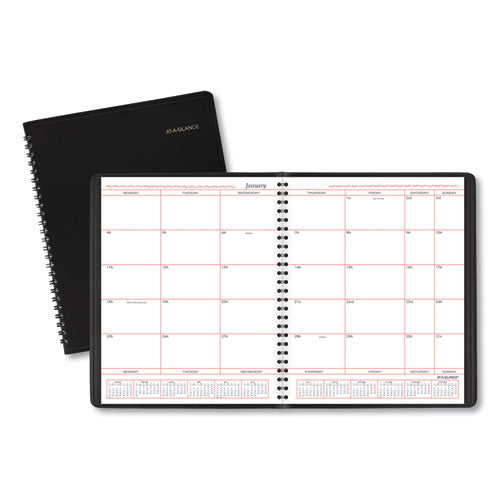 AT-A-GLANCE® wholesale. Monthly Planner In Business Week Format, 10 X 8, White, 2021. HSD Wholesale: Janitorial Supplies, Breakroom Supplies, Office Supplies.