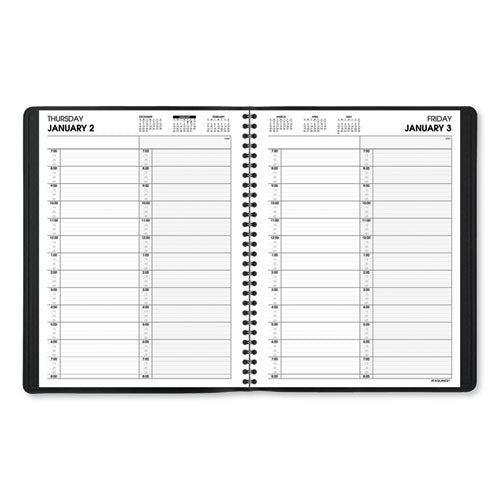 AT-A-GLANCE® wholesale. Two-person Group Daily Appointment Book, 11 X 8, Black, 2021. HSD Wholesale: Janitorial Supplies, Breakroom Supplies, Office Supplies.