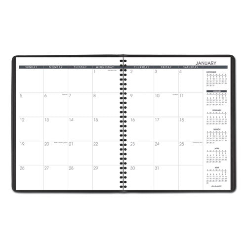 AT-A-GLANCE® wholesale. Monthly Planner, 11 X 9, Black, 2021-2022. HSD Wholesale: Janitorial Supplies, Breakroom Supplies, Office Supplies.