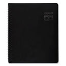 AT-A-GLANCE® wholesale. Contemporary Monthly Planner, Premium Paper, 11 X 9, Black Cover, 2021. HSD Wholesale: Janitorial Supplies, Breakroom Supplies, Office Supplies.