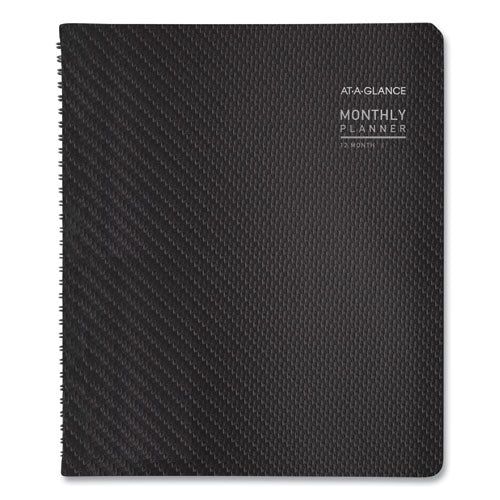 AT-A-GLANCE® wholesale. Contemporary Monthly Planner, Premium Paper, 11 X 9, Graphite Cover, 2021. HSD Wholesale: Janitorial Supplies, Breakroom Supplies, Office Supplies.