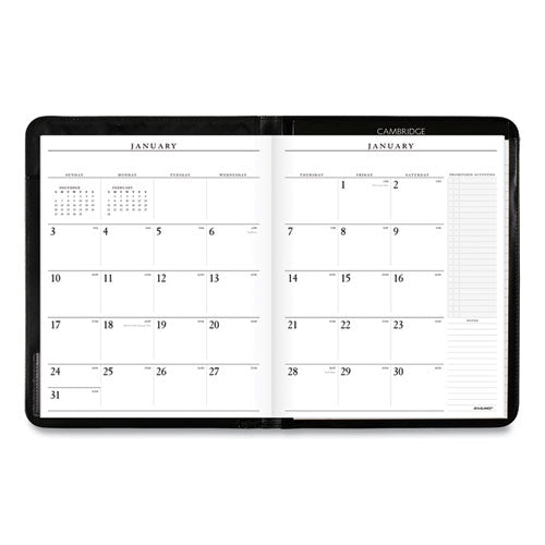 AT-A-GLANCE® wholesale. Executive Monthly Padfolio, 11 X 9, White, 2021. HSD Wholesale: Janitorial Supplies, Breakroom Supplies, Office Supplies.