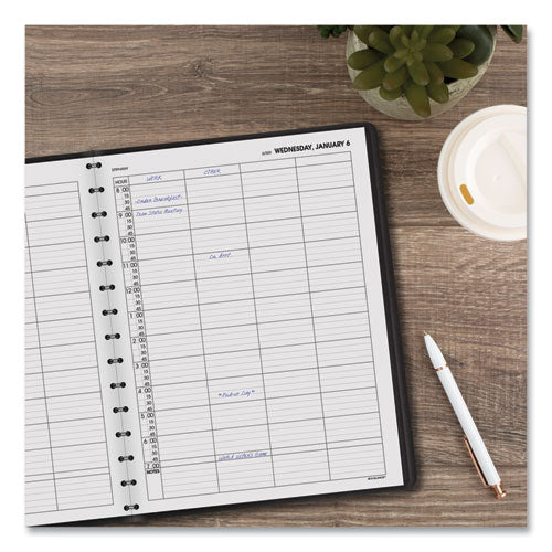 AT-A-GLANCE® wholesale. Four-person Group Daily Appointment Book, 11 X 8, White, 2021. HSD Wholesale: Janitorial Supplies, Breakroom Supplies, Office Supplies.