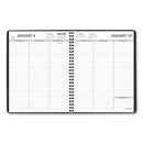 AT-A-GLANCE® wholesale. Weekly Planner Ruled For Open Scheduling, 8.75 X 6.75, Black, 2021. HSD Wholesale: Janitorial Supplies, Breakroom Supplies, Office Supplies.