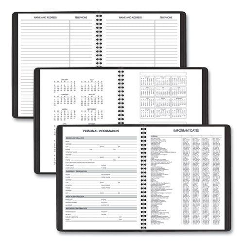 AT-A-GLANCE® wholesale. Weekly Appointment Book Ruled, Hourly Appts, 8.75 X 7, Black, 2021-2022. HSD Wholesale: Janitorial Supplies, Breakroom Supplies, Office Supplies.