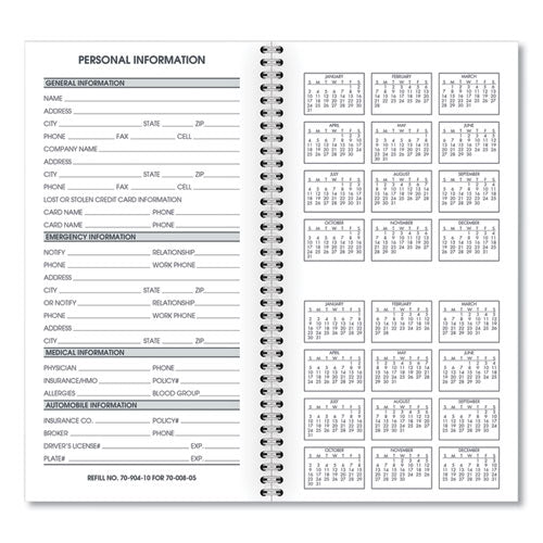AT-A-GLANCE® wholesale. Weekly Appointment Book Refill Hourly Ruled, 6.25 X 3.25, 2021. HSD Wholesale: Janitorial Supplies, Breakroom Supplies, Office Supplies.