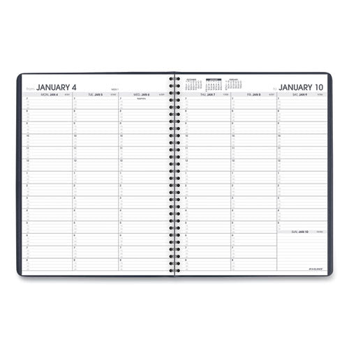 AT-A-GLANCE® wholesale. Weekly Appointment Book, 11 X 8.25, Navy, 2021-2022. HSD Wholesale: Janitorial Supplies, Breakroom Supplies, Office Supplies.