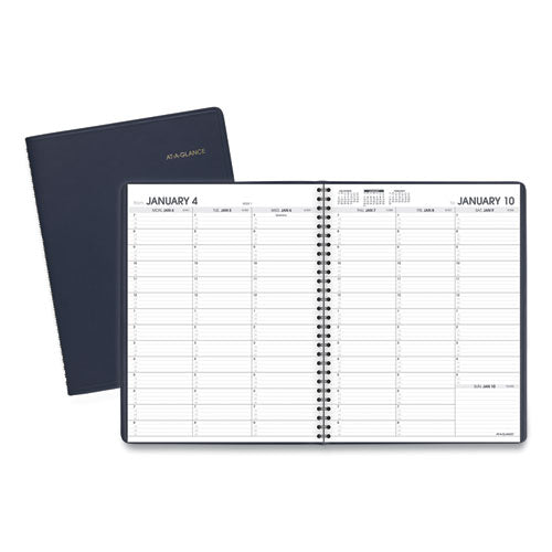 AT-A-GLANCE® wholesale. Weekly Appointment Book, 11 X 8.25, Navy, 2021-2022. HSD Wholesale: Janitorial Supplies, Breakroom Supplies, Office Supplies.