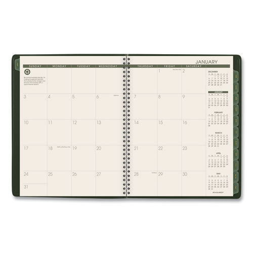 AT-A-GLANCE® wholesale. Recycled Weekly-monthly Classic Appointment Book, 11 X 8.25, Green, 2021. HSD Wholesale: Janitorial Supplies, Breakroom Supplies, Office Supplies.