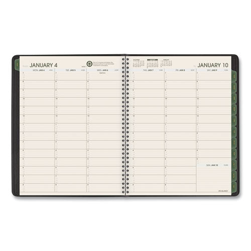 AT-A-GLANCE® wholesale. Recycled Weekly-monthly Classic Appointment Book, 8.75 X 7, Black, 2021. HSD Wholesale: Janitorial Supplies, Breakroom Supplies, Office Supplies.