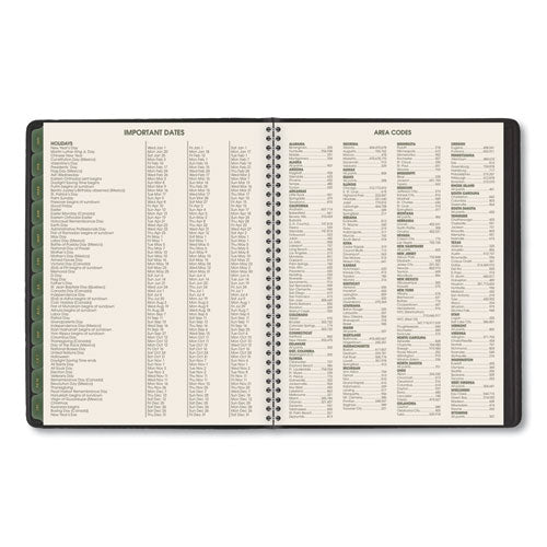 AT-A-GLANCE® wholesale. Recycled Weekly-monthly Classic Appointment Book, 8.75 X 7, Black, 2021. HSD Wholesale: Janitorial Supplies, Breakroom Supplies, Office Supplies.