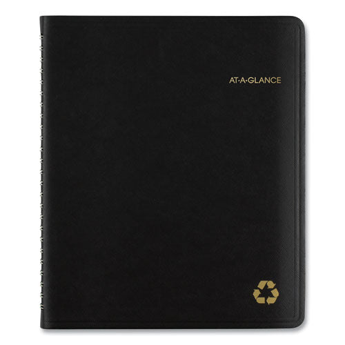 AT-A-GLANCE® wholesale. Recycled Weekly-monthly Classic Appointment Book, 8.75 X 7, Black, 2021. HSD Wholesale: Janitorial Supplies, Breakroom Supplies, Office Supplies.