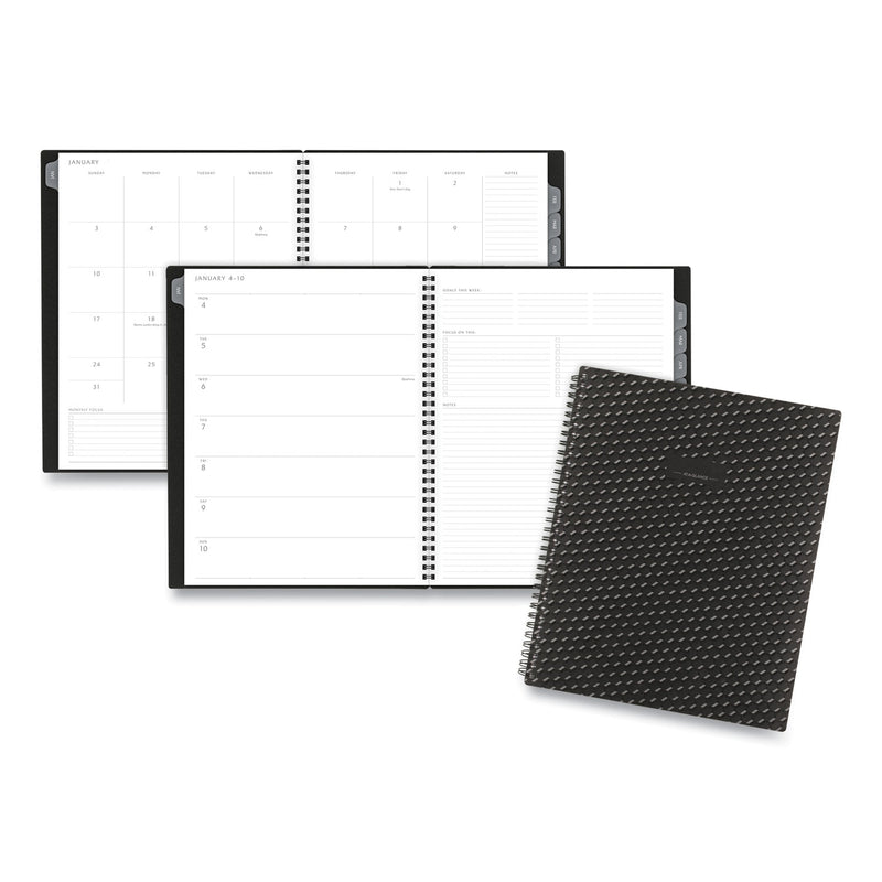 AT-A-GLANCE® wholesale. Elevation Poly Weekly-monthly Planner, 11 X 8.5, Black, 2021. HSD Wholesale: Janitorial Supplies, Breakroom Supplies, Office Supplies.