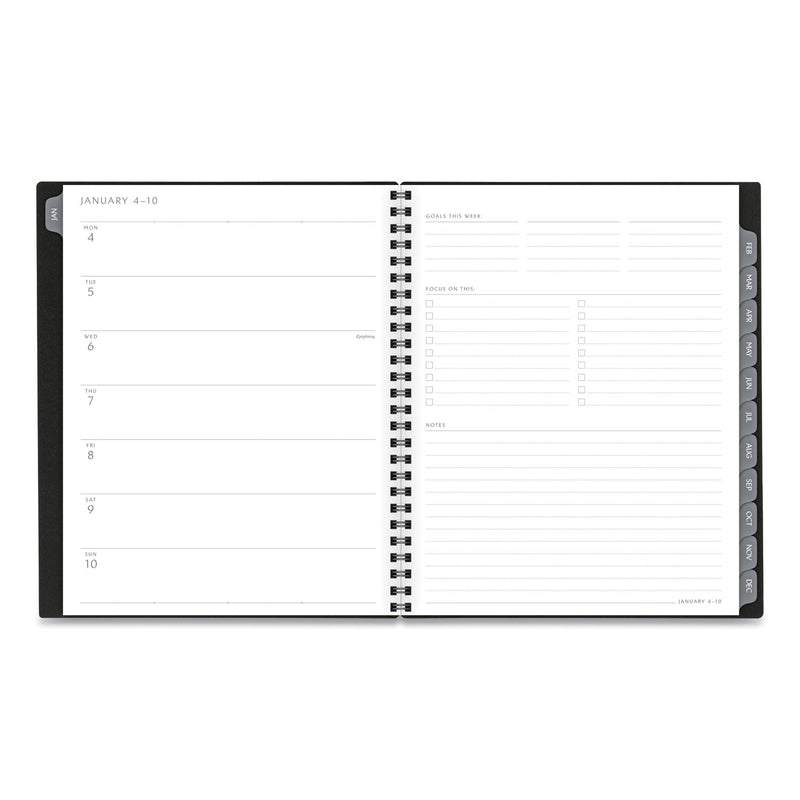 AT-A-GLANCE® wholesale. Elevation Poly Weekly-monthly Planner, 8.75 X 7, Black, 2021. HSD Wholesale: Janitorial Supplies, Breakroom Supplies, Office Supplies.