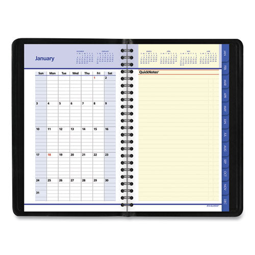 AT-A-GLANCE® wholesale. Quicknotes Weekly-monthly Appointment Book, 8.5 X 5.5, Black, 2021. HSD Wholesale: Janitorial Supplies, Breakroom Supplies, Office Supplies.