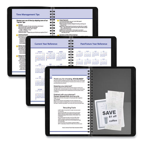 AT-A-GLANCE® wholesale. Quicknotes Weekly-monthly Appointment Book, 8.5 X 5.5, Black, 2021. HSD Wholesale: Janitorial Supplies, Breakroom Supplies, Office Supplies.