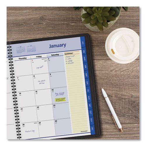 AT-A-GLANCE® wholesale. Quicknotes Monthly Planner, 11 X 8.25, Black, 2021. HSD Wholesale: Janitorial Supplies, Breakroom Supplies, Office Supplies.