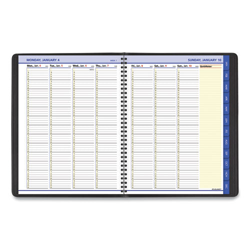 AT-A-GLANCE® wholesale. Quicknotes Weekly-monthly Appointment Book, 11 X 8.25, Black, 2021. HSD Wholesale: Janitorial Supplies, Breakroom Supplies, Office Supplies.