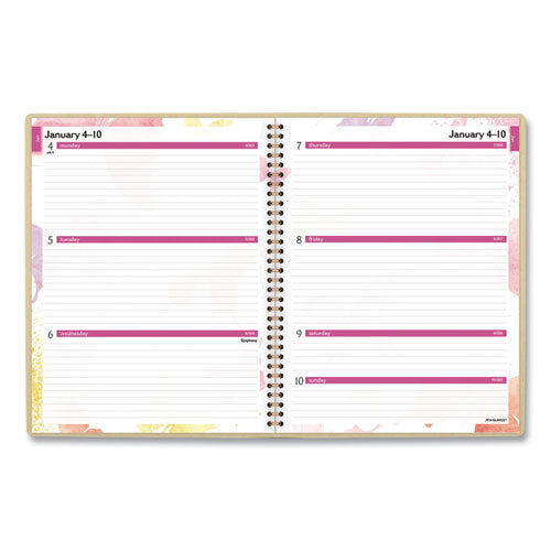 AT-A-GLANCE® wholesale. Watercolors Weekly-monthly Planner, 11 X 8.5, Watercolors, 2021-2022. HSD Wholesale: Janitorial Supplies, Breakroom Supplies, Office Supplies.