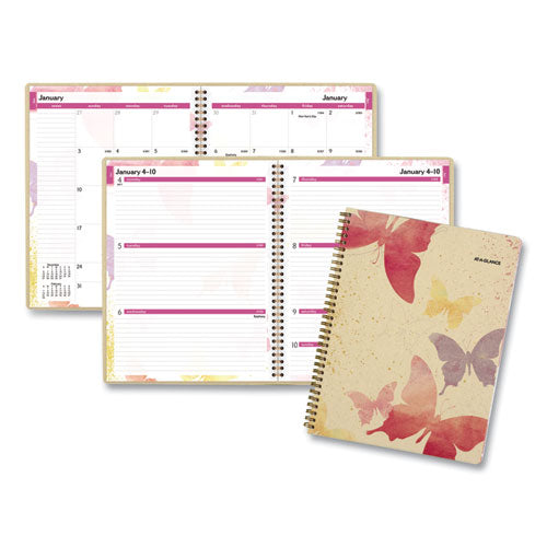 AT-A-GLANCE® wholesale. Watercolors Weekly-monthly Planner, 11 X 8.5, Watercolors, 2021-2022. HSD Wholesale: Janitorial Supplies, Breakroom Supplies, Office Supplies.