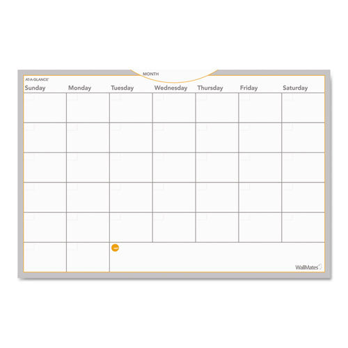AT-A-GLANCE® wholesale. Wallmates Self-adhesive Dry Erase Monthly Planning Surface, 36 X 24. HSD Wholesale: Janitorial Supplies, Breakroom Supplies, Office Supplies.