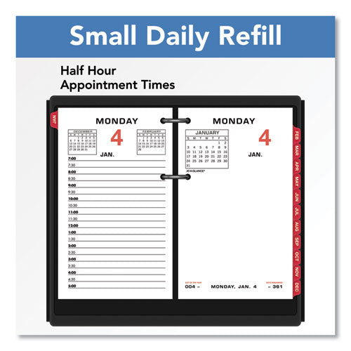 AT-A-GLANCE® wholesale. Two-color Desk Calendar Refill, 3.5 X 6, 2021. HSD Wholesale: Janitorial Supplies, Breakroom Supplies, Office Supplies.