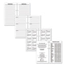 AT-A-GLANCE® wholesale. Large Desk Calendar Refill, 4.5 X 8, White, 2021. HSD Wholesale: Janitorial Supplies, Breakroom Supplies, Office Supplies.