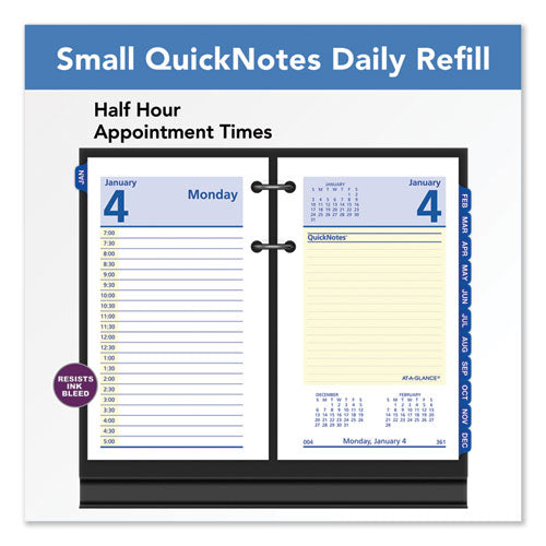 AT-A-GLANCE® wholesale. Quicknotes Desk Calendar Refill, 3.5 X 6, 2021. HSD Wholesale: Janitorial Supplies, Breakroom Supplies, Office Supplies.