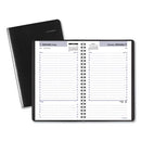 AT-A-GLANCE® wholesale. Daily Appointment Book With15-minute Appointments, 8.5 X 5.5, Black, 2021. HSD Wholesale: Janitorial Supplies, Breakroom Supplies, Office Supplies.
