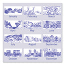 AT-A-GLANCE® wholesale. 12-month Illustrator’s Edition Wall Calendar, 12 X 12, Illustrations, 2021. HSD Wholesale: Janitorial Supplies, Breakroom Supplies, Office Supplies.