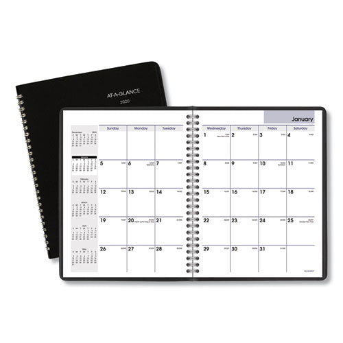 AT-A-GLANCE® wholesale. Monthly Planner, 8.75 X 7, Black, 2021. HSD Wholesale: Janitorial Supplies, Breakroom Supplies, Office Supplies.