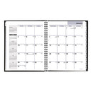 AT-A-GLANCE® wholesale. Hard-cover Monthly Planner, 8.5 X 7, Black, 2021. HSD Wholesale: Janitorial Supplies, Breakroom Supplies, Office Supplies.