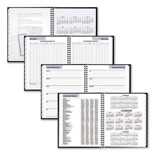 AT-A-GLANCE® wholesale. Hard-cover Monthly Planner, 8.5 X 7, Black, 2021. HSD Wholesale: Janitorial Supplies, Breakroom Supplies, Office Supplies.