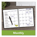 AT-A-GLANCE® wholesale. Hard-cover Monthly Planner, 8.5 X 7, Black, 2021. HSD Wholesale: Janitorial Supplies, Breakroom Supplies, Office Supplies.