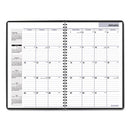 AT-A-GLANCE® wholesale. Monthly Planner, 12 X 8, Black Cover, 2020-2021. HSD Wholesale: Janitorial Supplies, Breakroom Supplies, Office Supplies.