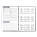 AT-A-GLANCE® wholesale. Monthly Planner, 12 X 8, Black Cover, 2020-2021. HSD Wholesale: Janitorial Supplies, Breakroom Supplies, Office Supplies.