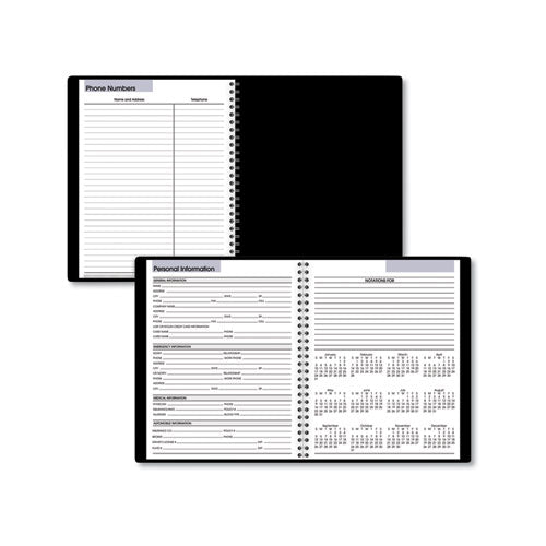 AT-A-GLANCE® wholesale. Open-schedule Weekly Appointment Book, 8.75 X 7, Black, 2021. HSD Wholesale: Janitorial Supplies, Breakroom Supplies, Office Supplies.